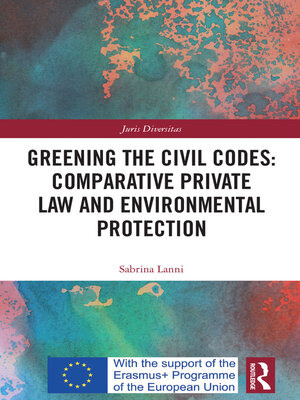 cover image of Greening the Civil Codes